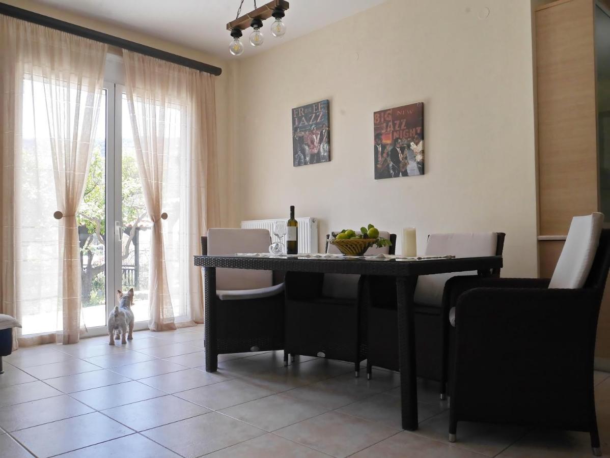 Villa Melenia For Family Holidays By The Beach Agia Pelagia  Buitenkant foto