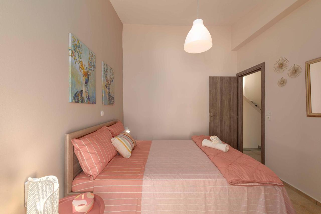 Villa Melenia For Family Holidays By The Beach Agia Pelagia  Buitenkant foto