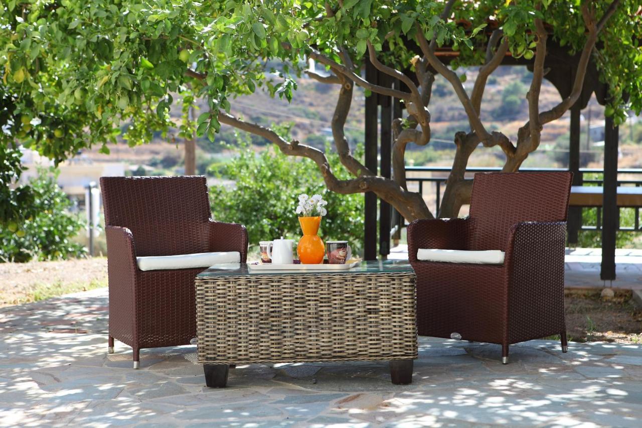 Villa Melenia For Family Holidays By The Beach Agia Pelagia  Buitenkant foto