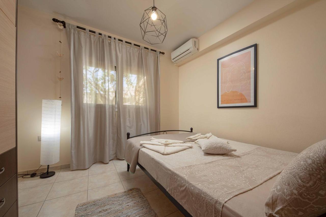 Villa Melenia For Family Holidays By The Beach Agia Pelagia  Buitenkant foto