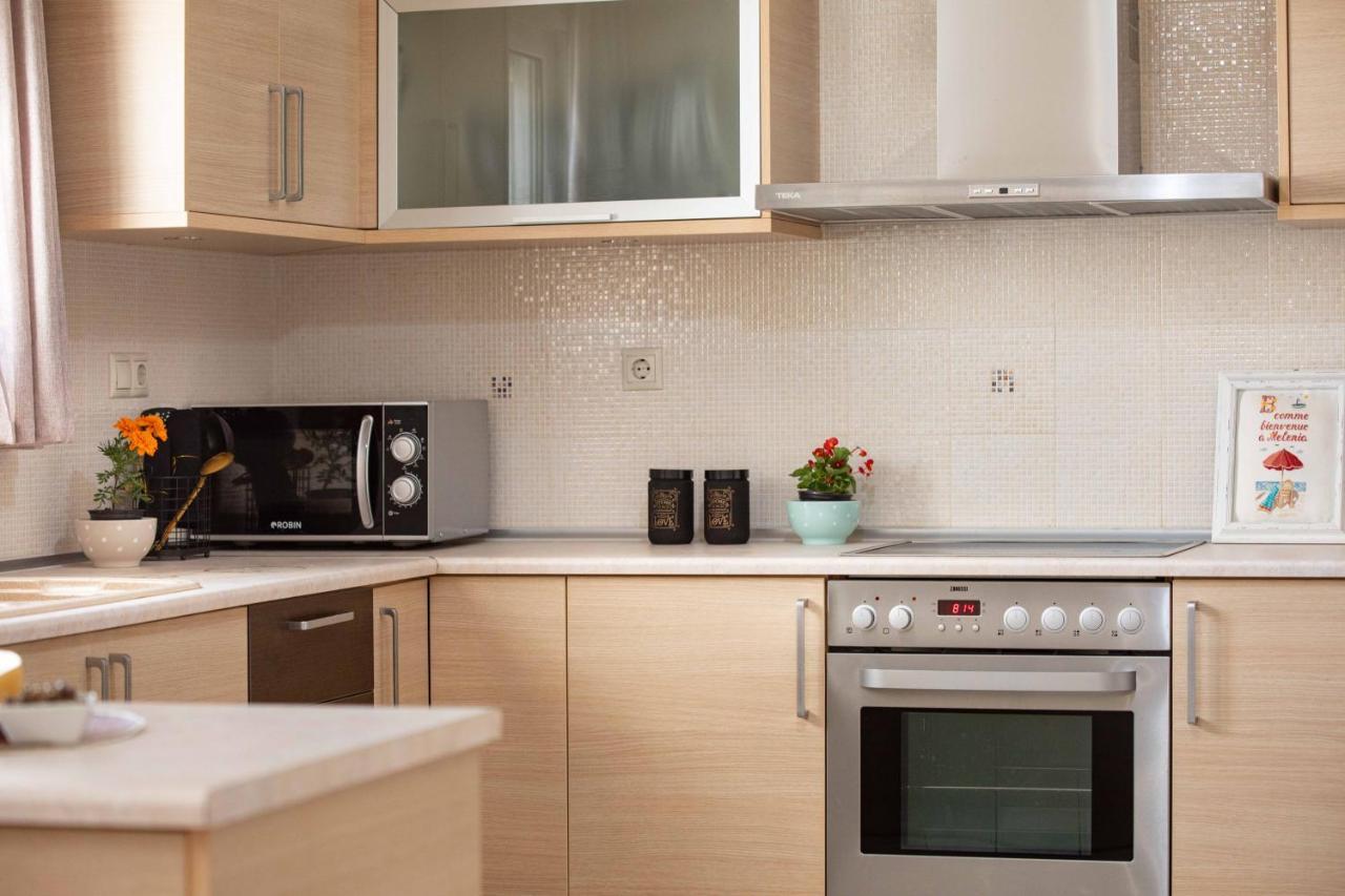 Villa Melenia For Family Holidays By The Beach Agia Pelagia  Buitenkant foto