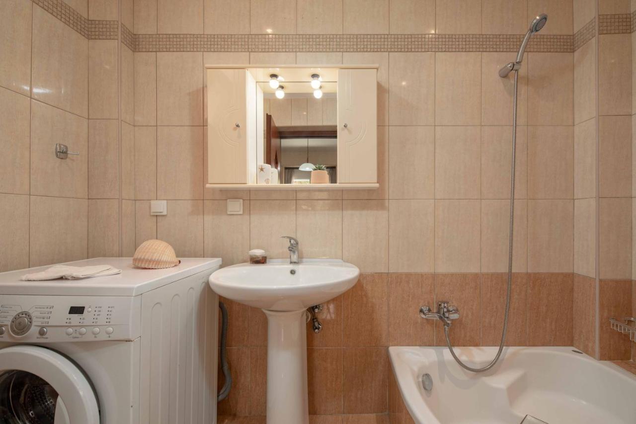 Villa Melenia For Family Holidays By The Beach Agia Pelagia  Buitenkant foto