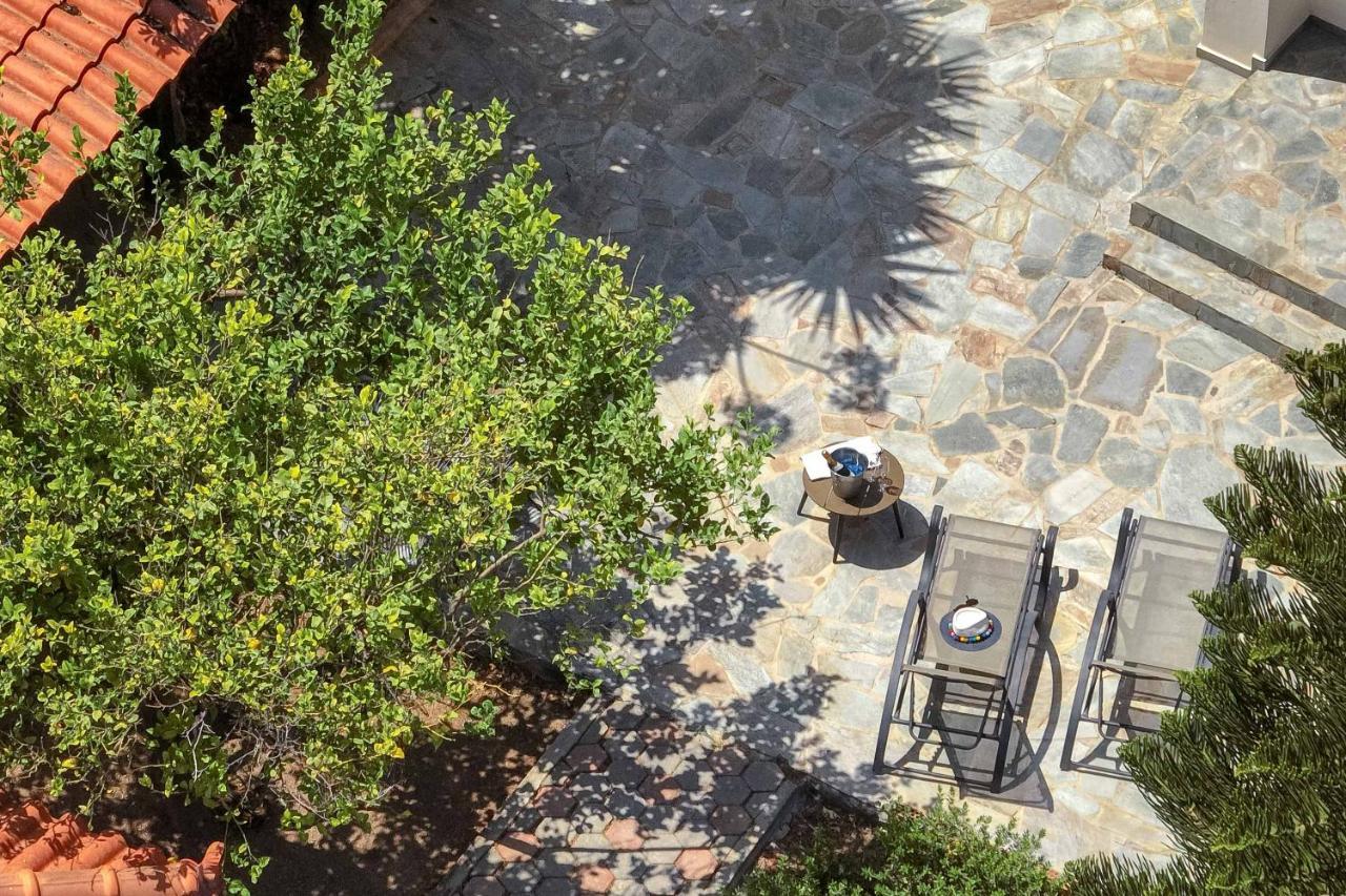 Villa Melenia For Family Holidays By The Beach Agia Pelagia  Buitenkant foto