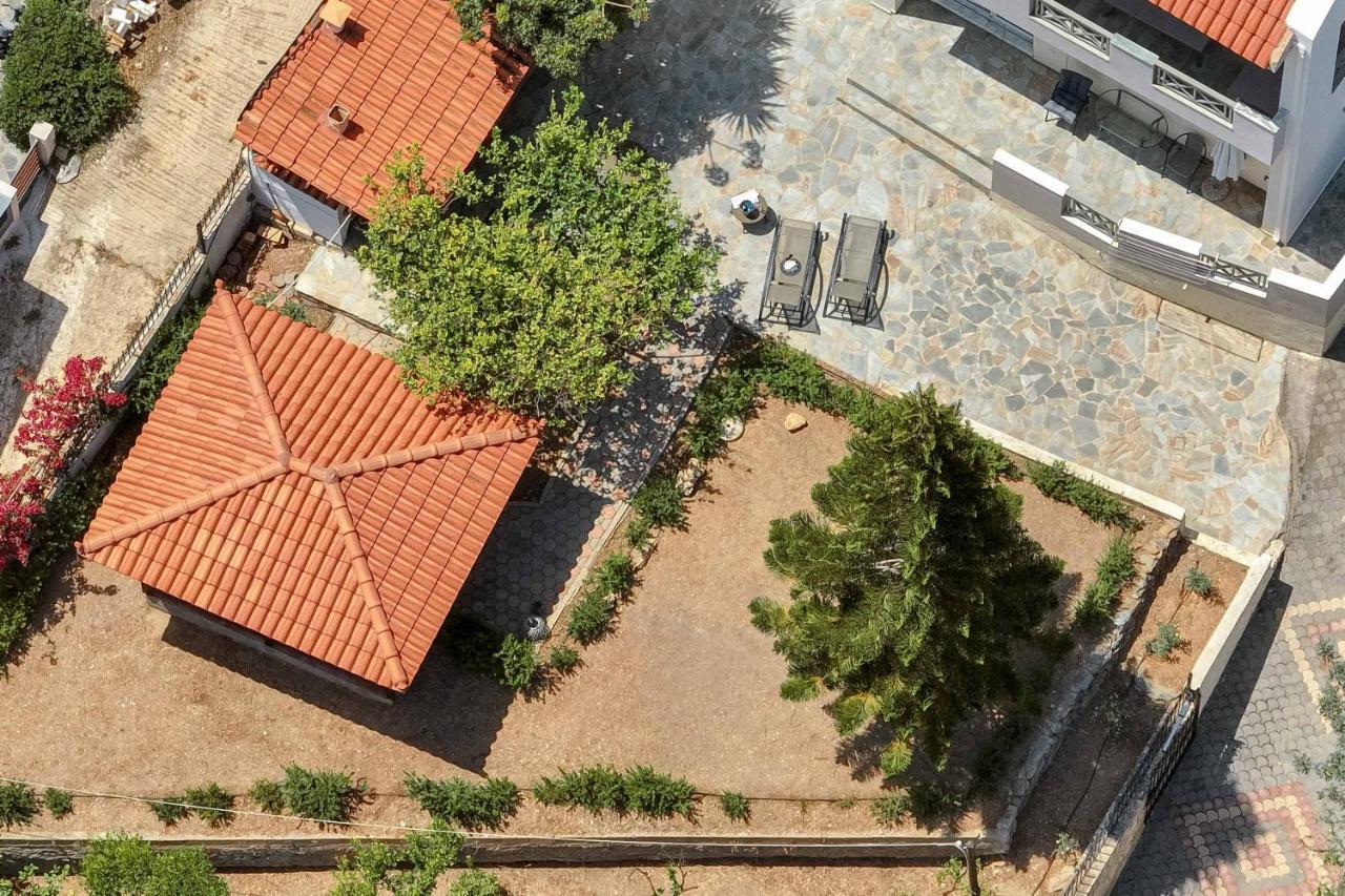 Villa Melenia For Family Holidays By The Beach Agia Pelagia  Buitenkant foto